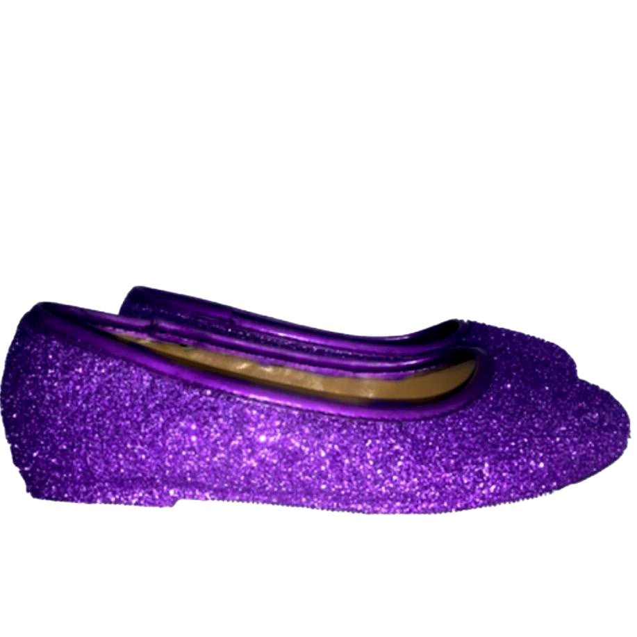 purple ballet shoes for toddlers