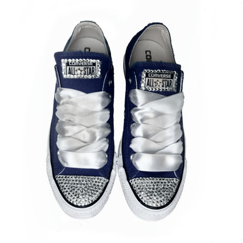 bling wedding converse