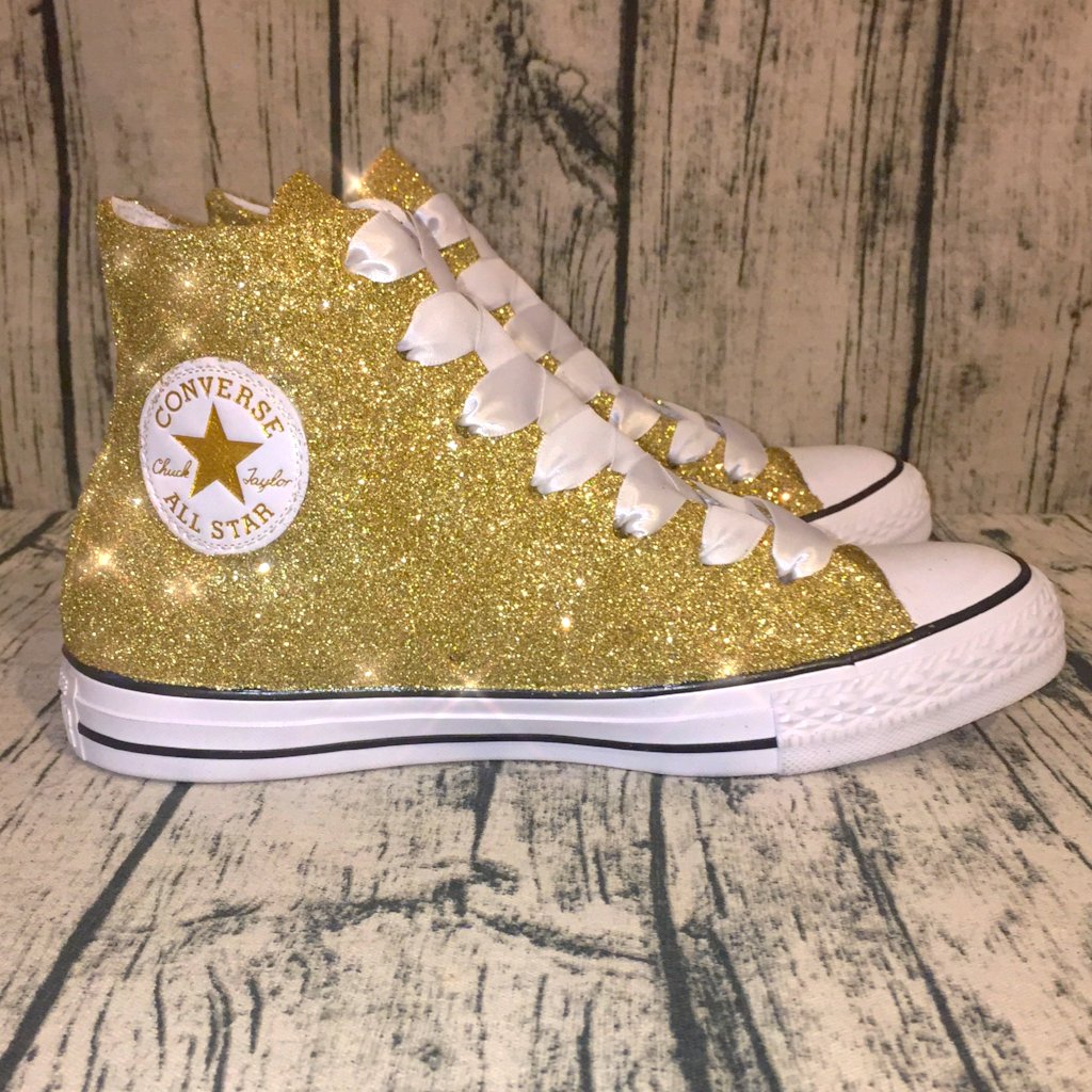 yellow gold converse