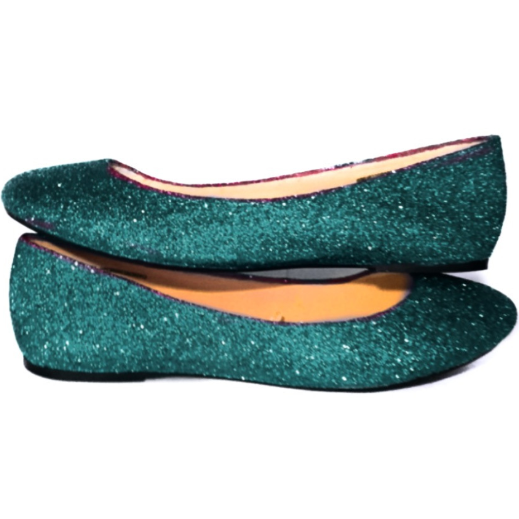 sparkly womens flats