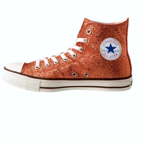 pink glitter high top converse