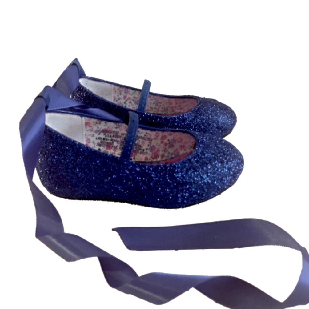 navy blue baby shoes