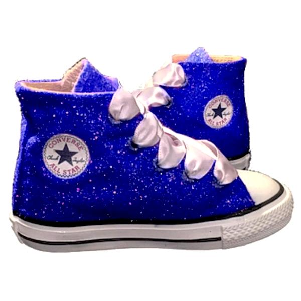 blue converse for girls