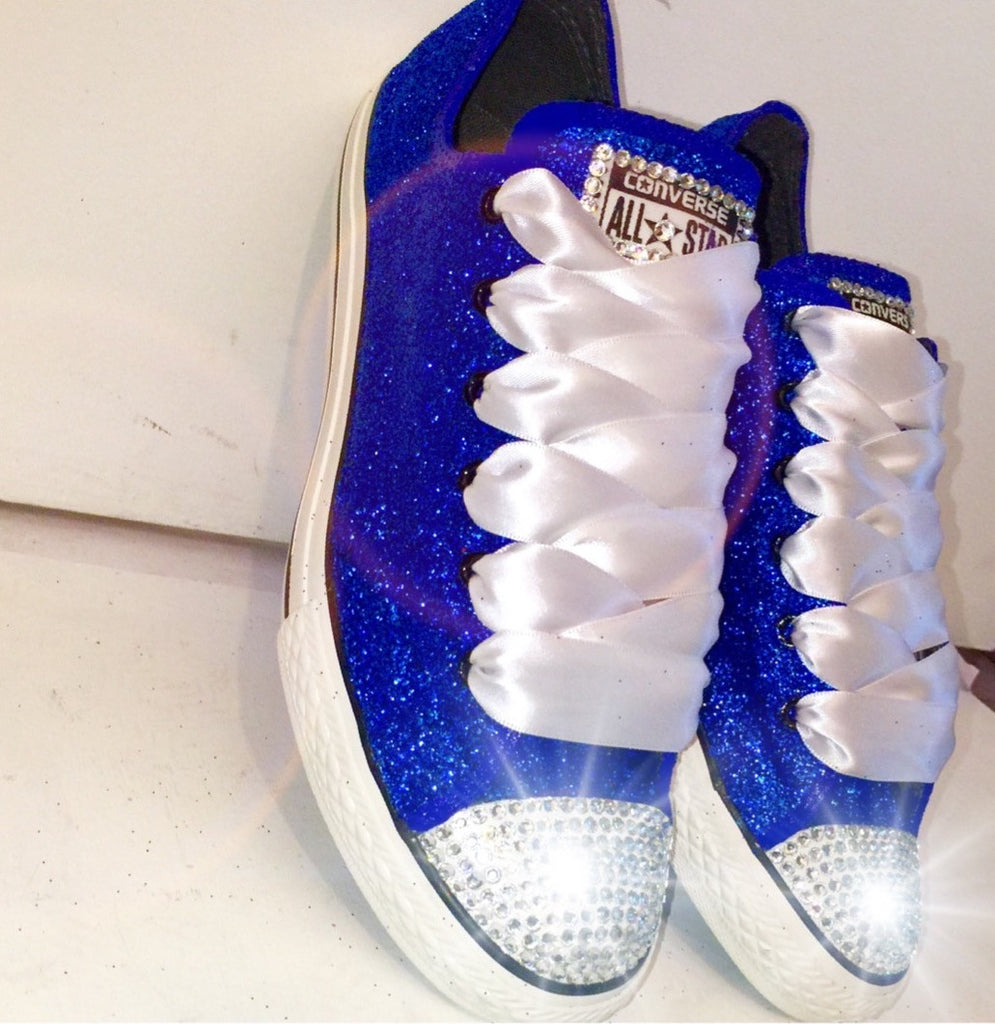 royal blue converse shoes