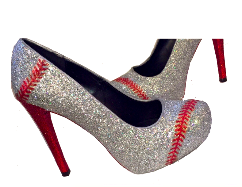 womens sparkly pumps