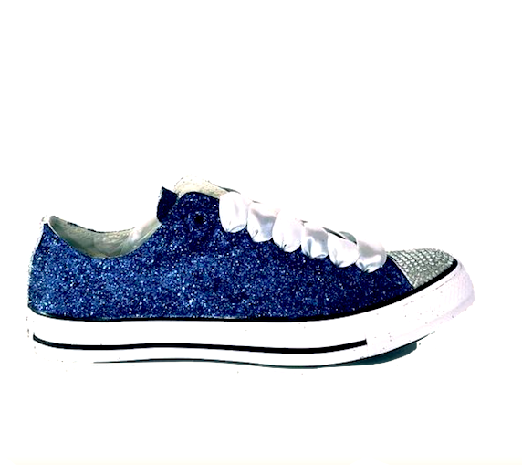 womens navy blue converse shoes