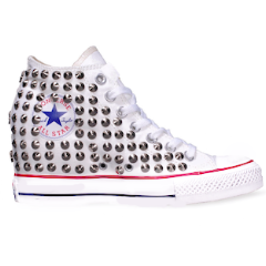 converse high top wedge sneakers