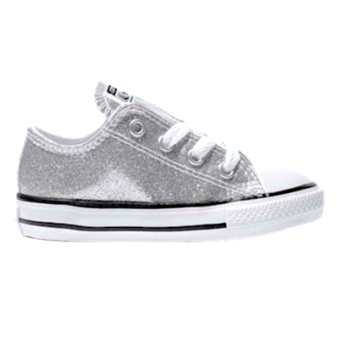 silver glitter converse girls