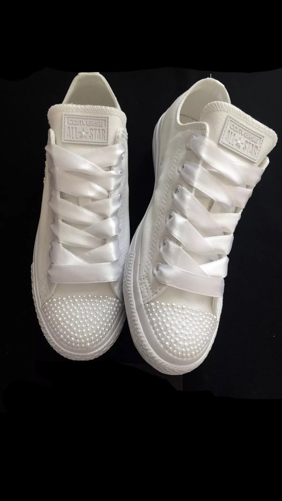 pearl converse sneakers