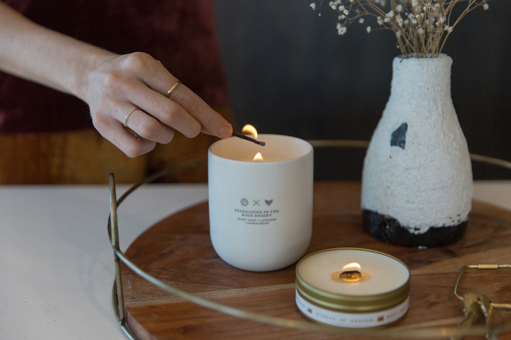 Scents of Oregon: Summer Rain Ceramic Candle – Penrose Candles