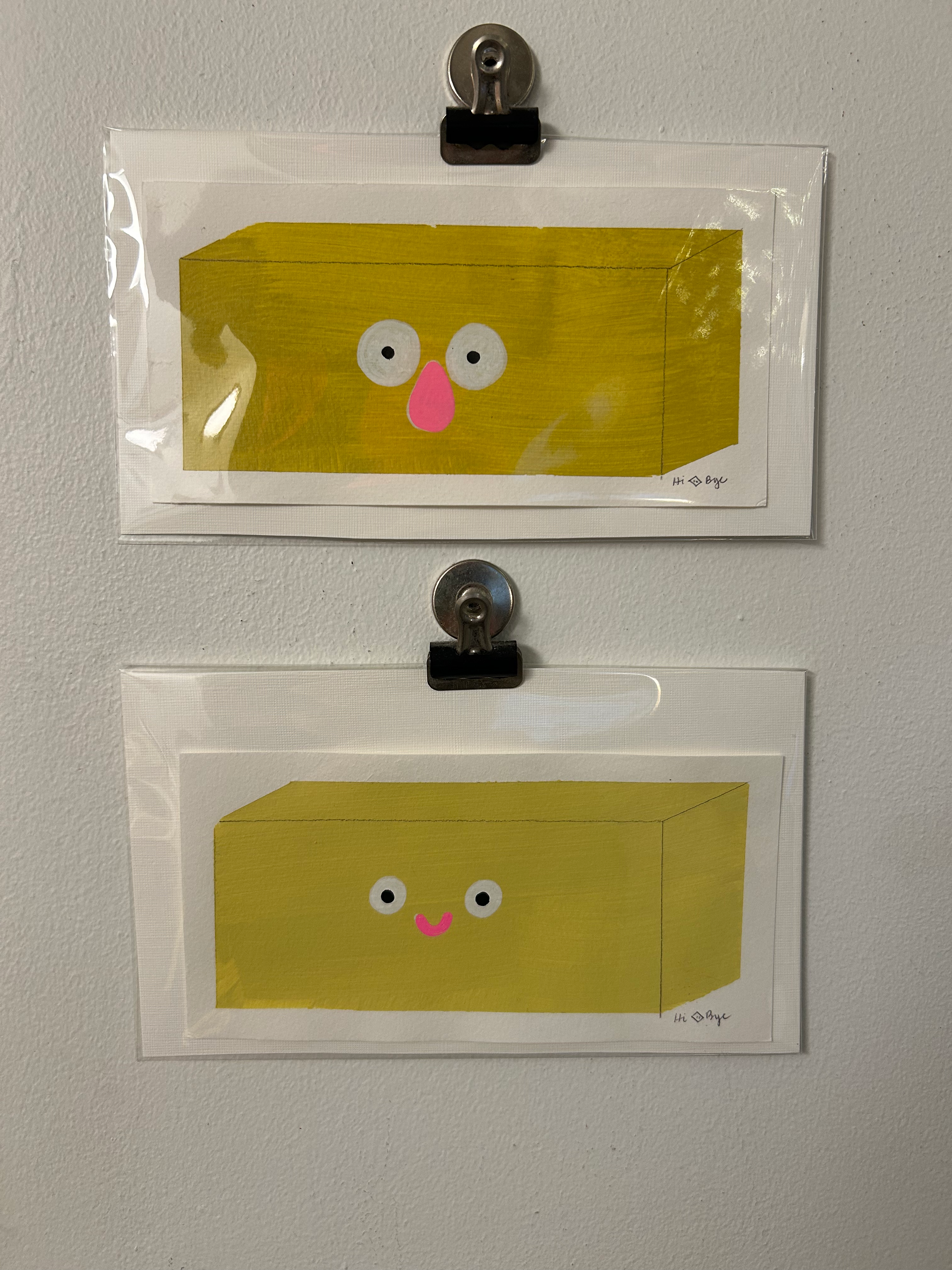 Hi Bye: Butter Paintings