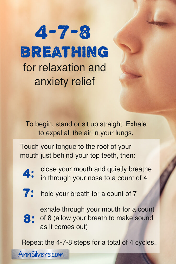 Reduce stress and anxiety with 4 7 8 Breathing Meditation for stress and anxiety relief