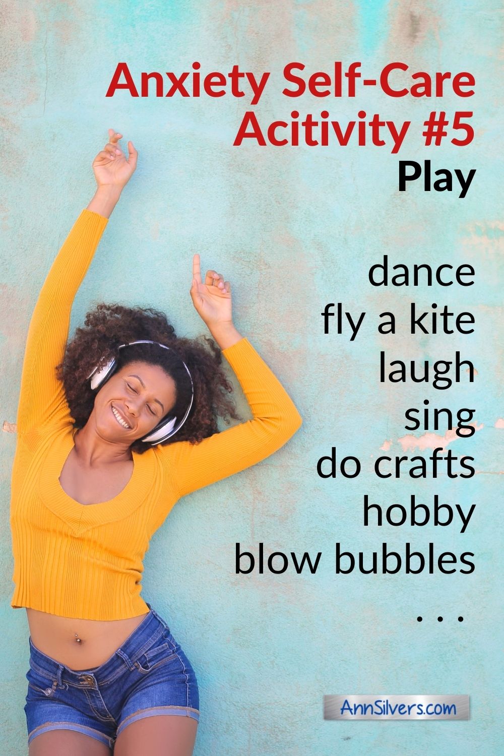 Anxiety Self Care Activity, Play