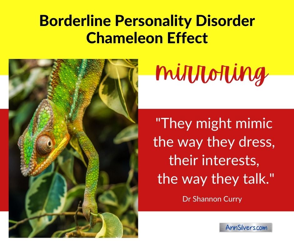 Borderline Personality Disorder Chameleon Effect Mirroring