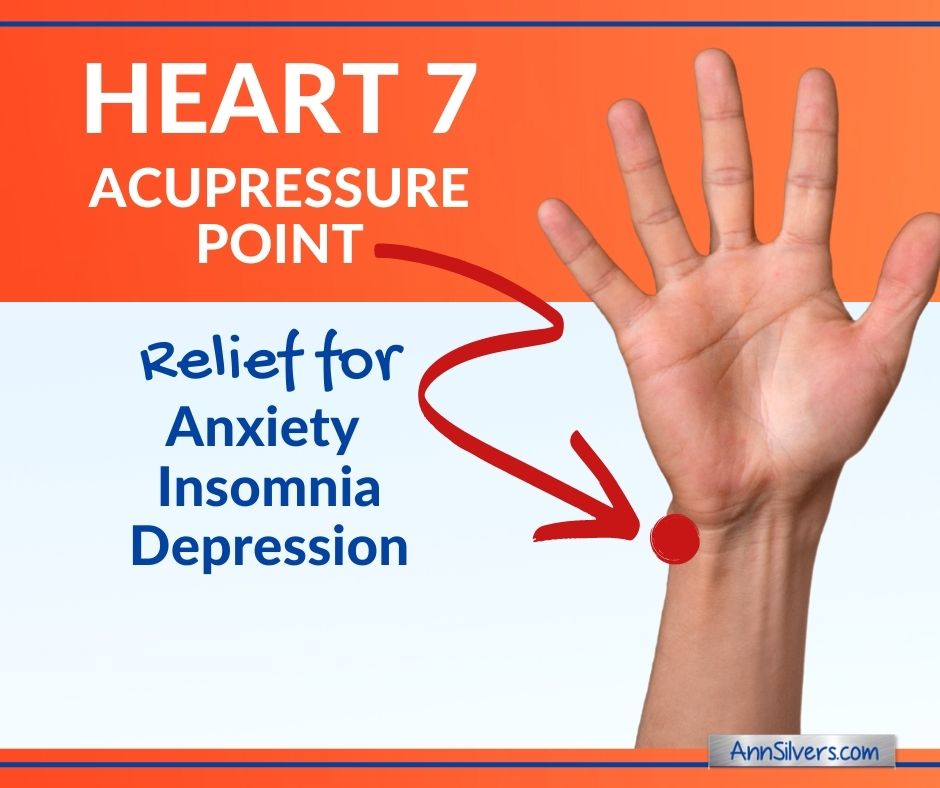 Heart 7 Acupressure Point to Relieve Anxiety and Insomnia