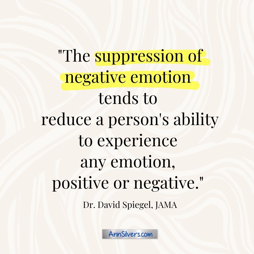 importance of processing negative emotions