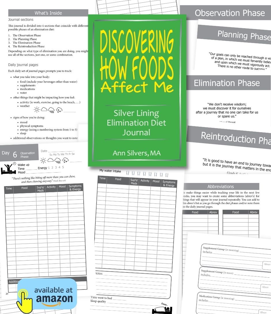 Discovering How Foods Affect Me: Silver Lining Elimination Diet Journal