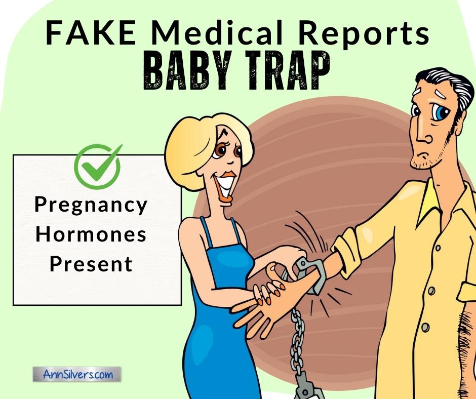 Faking Positive Pregnancy Reports Baby Trap