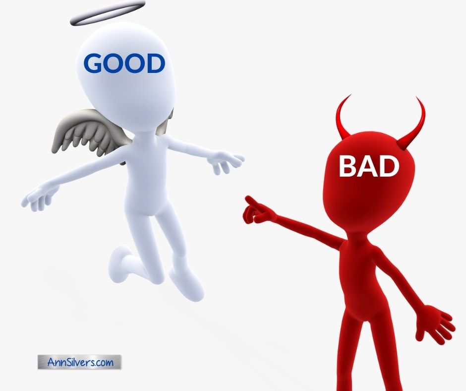 Good Bad Polarized Thinking gets in the way of recognizing abusive wife and girlfriend