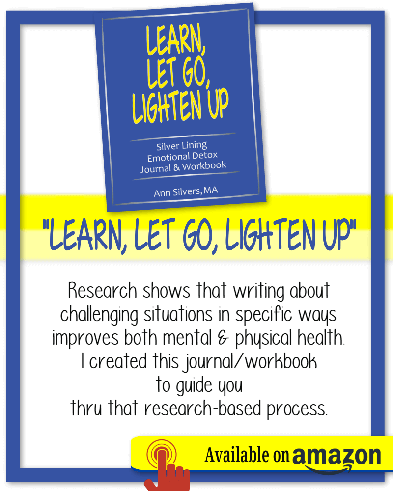 Learn, Let Go, Lighten Up: Silver Lining Emotional Detox Journal & Workbook