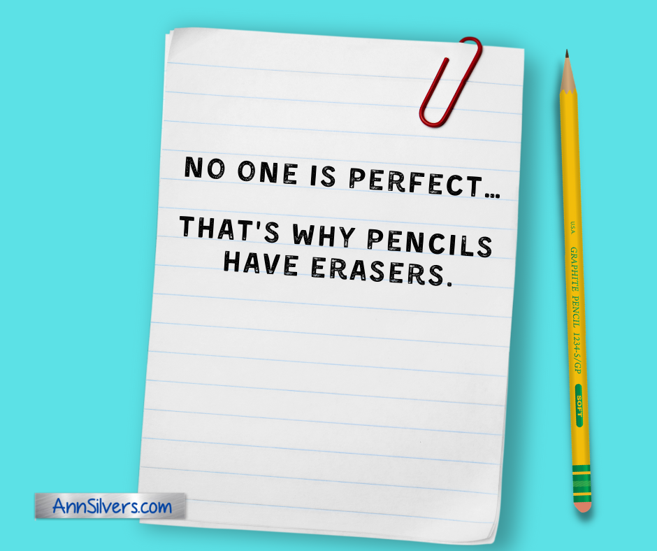 No one is perfect quote