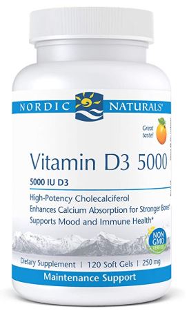 Nordic Naturals D3 supplement 5000 IU