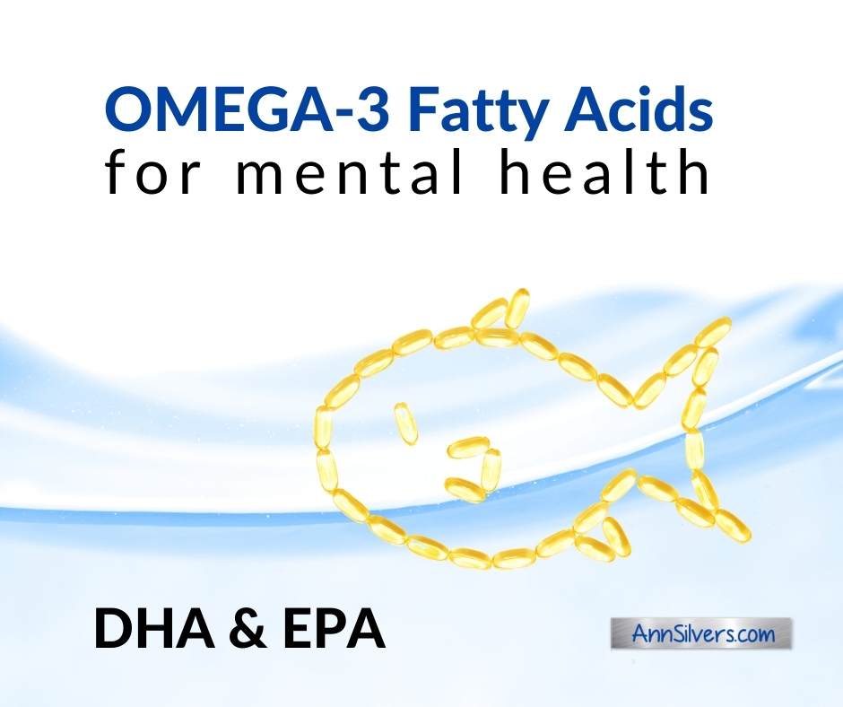 Best Omega 3 fatty acids for anxiety, depression, mental health