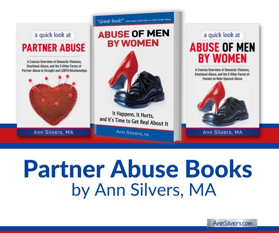 Partner Abuse Domestic Violence Help Books by Ann Silvers