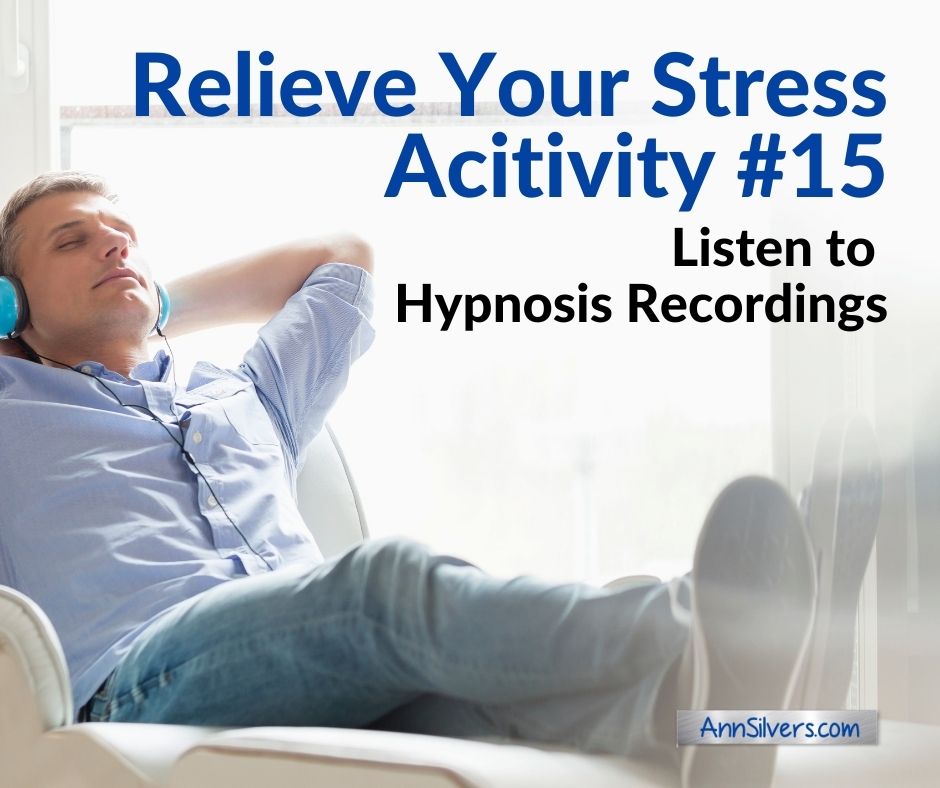 Ways to manage and reduce stress, hypnosis or hypnotherapy downloadable recordings