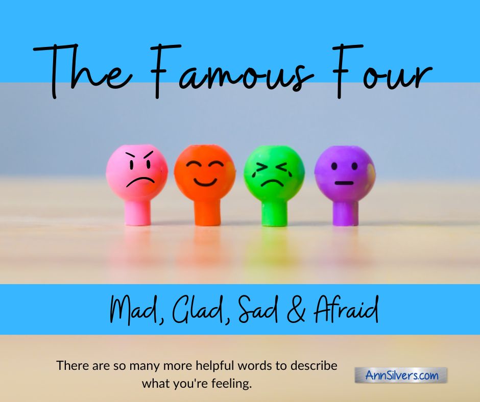 The Famous Four feeling words