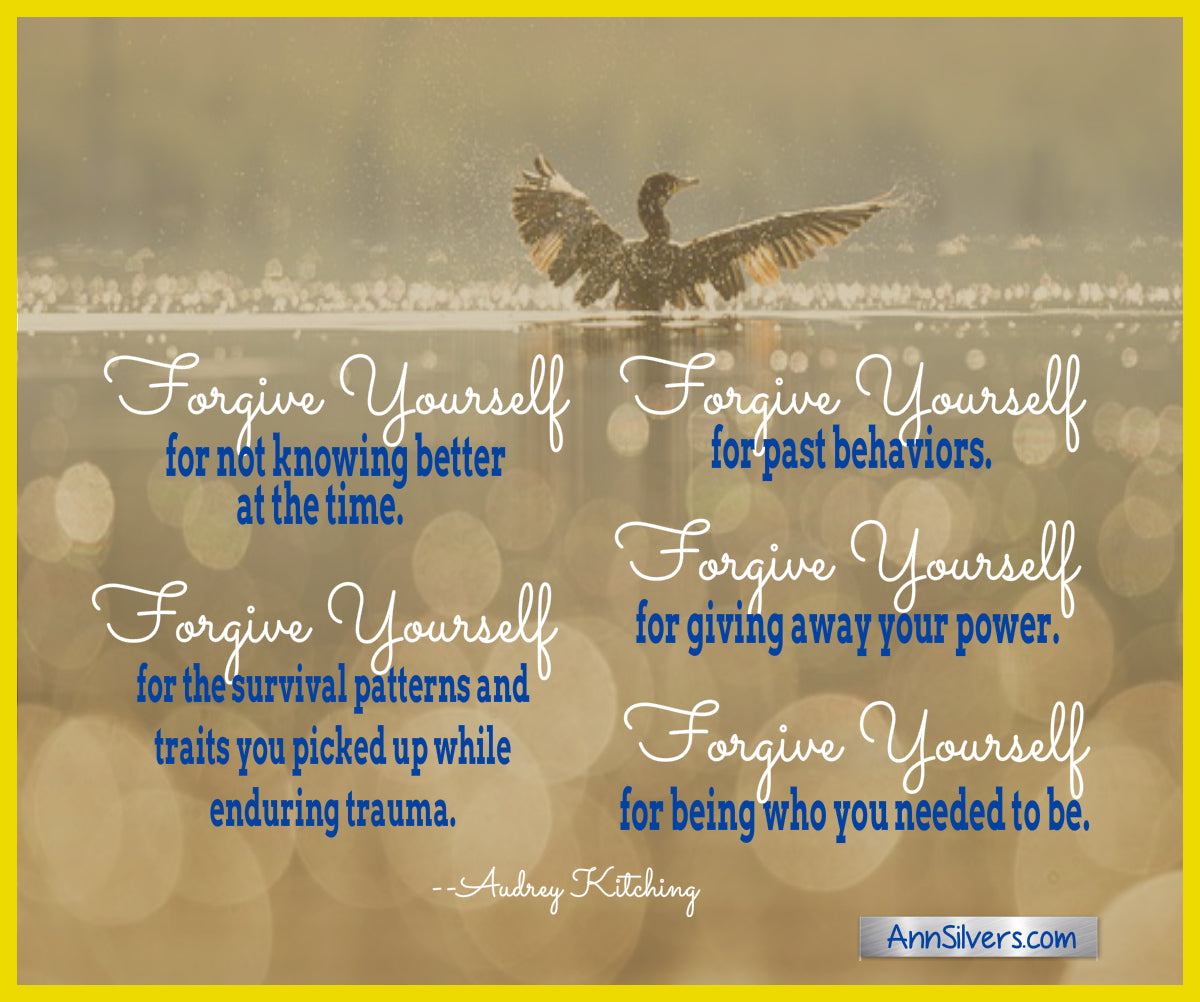 Self forgiveness quotes and tips, forgive yourself quotes and tips,