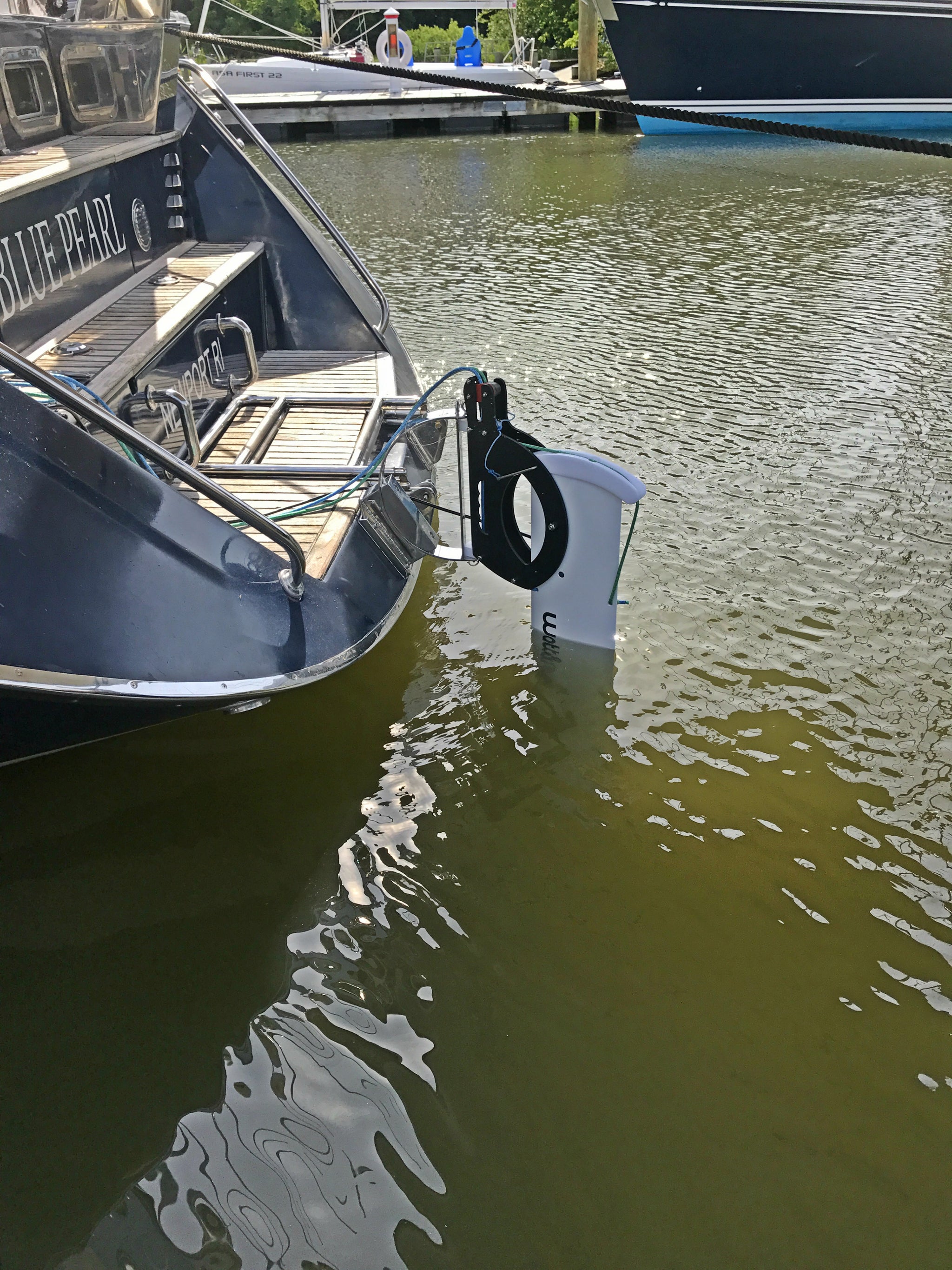 hydro generator yacht