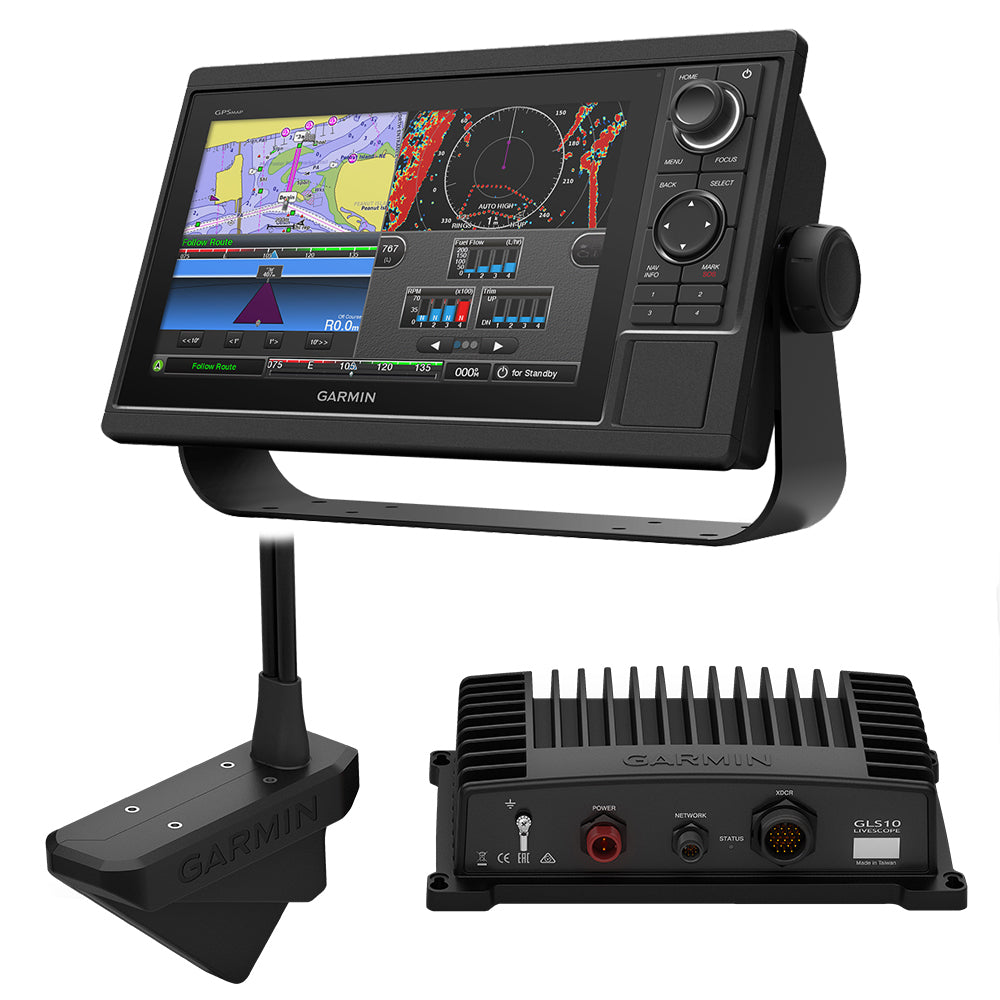 Garmin GPSMAP 1022 Livescope Bundle Marine Electric Systems