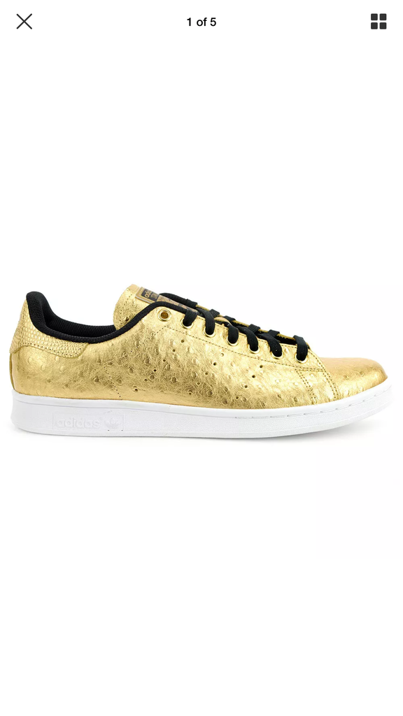 stan smith shoes gold