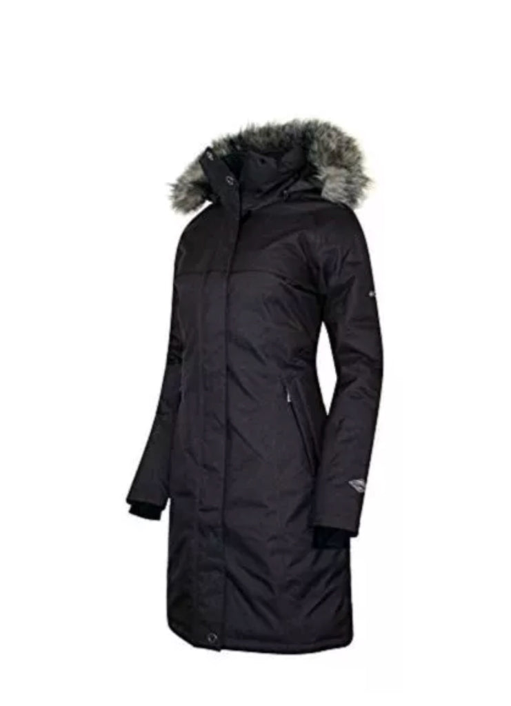 columbia womens jacket with fur hood