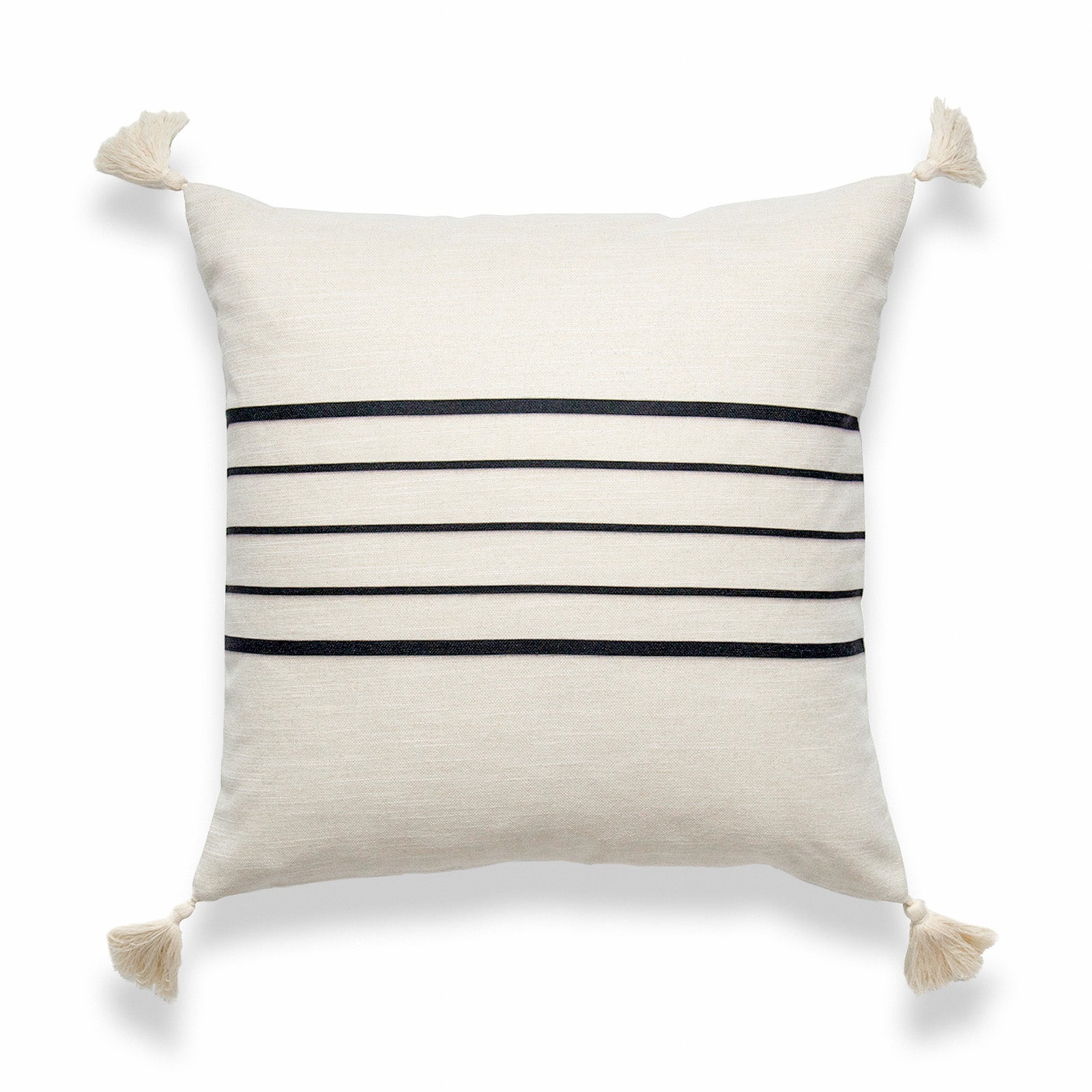 black tassel pillow