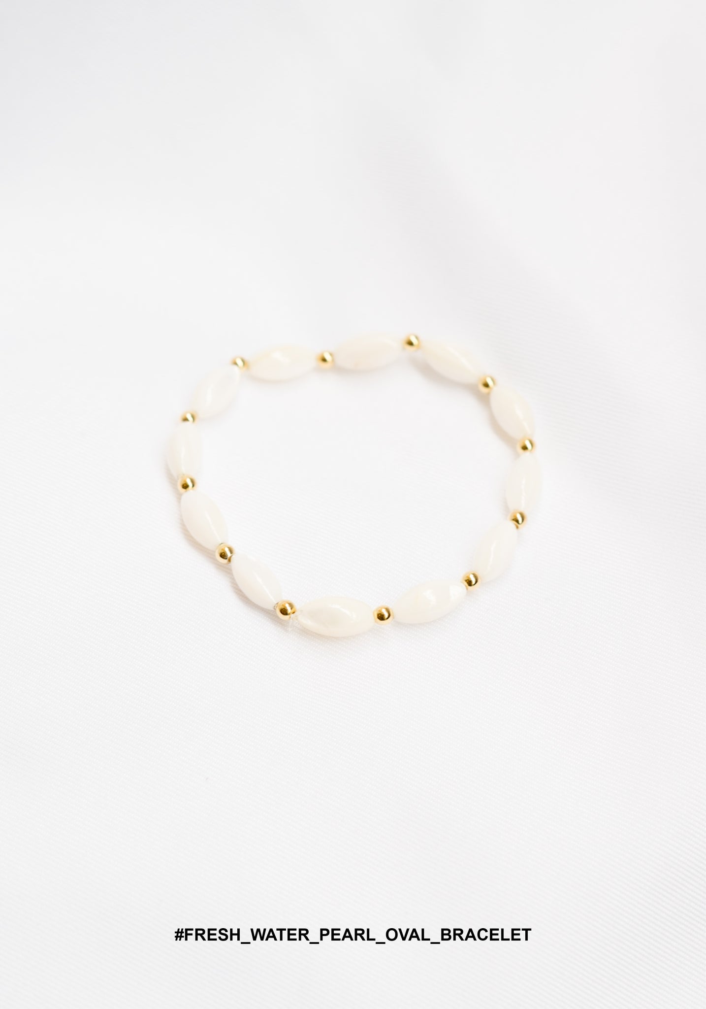 Fresh Water Pearl Oval Bracelet - whoami