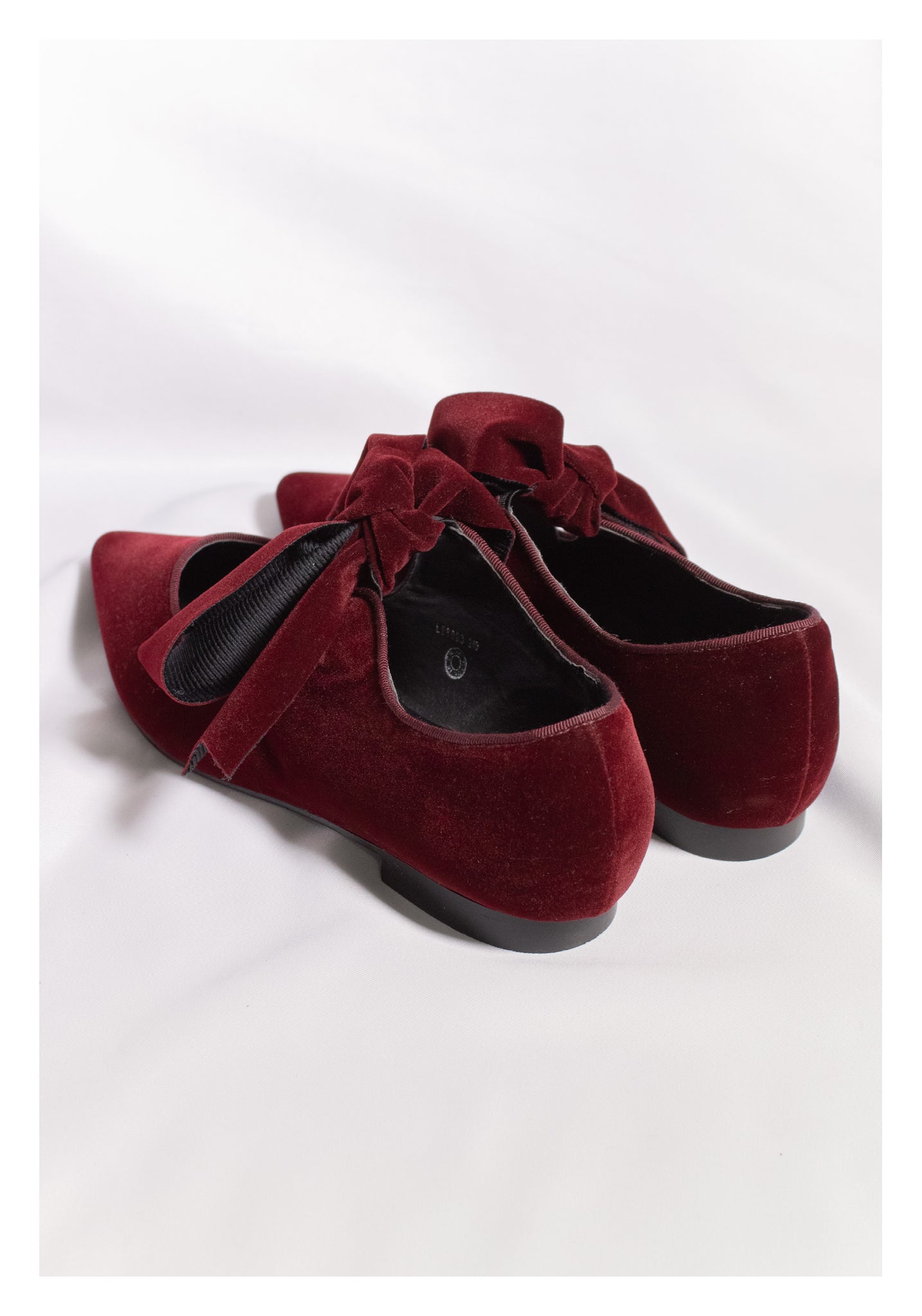 Sample Shoes - Alice Velvet Ribbon Mary 