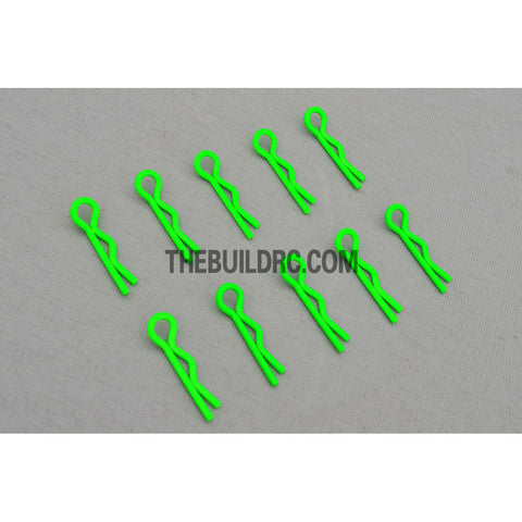 Body Clip For 1 12 1 18 Rc Buggy Truggy Car 10pcs Fluorescent Gr Littohot