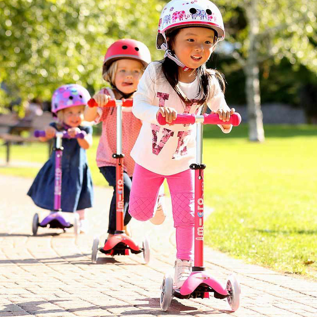 pink mini micro scooter