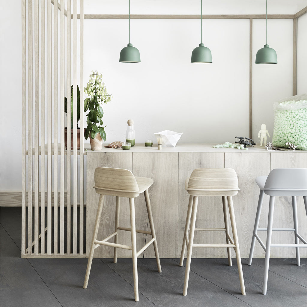 simple white bar stools