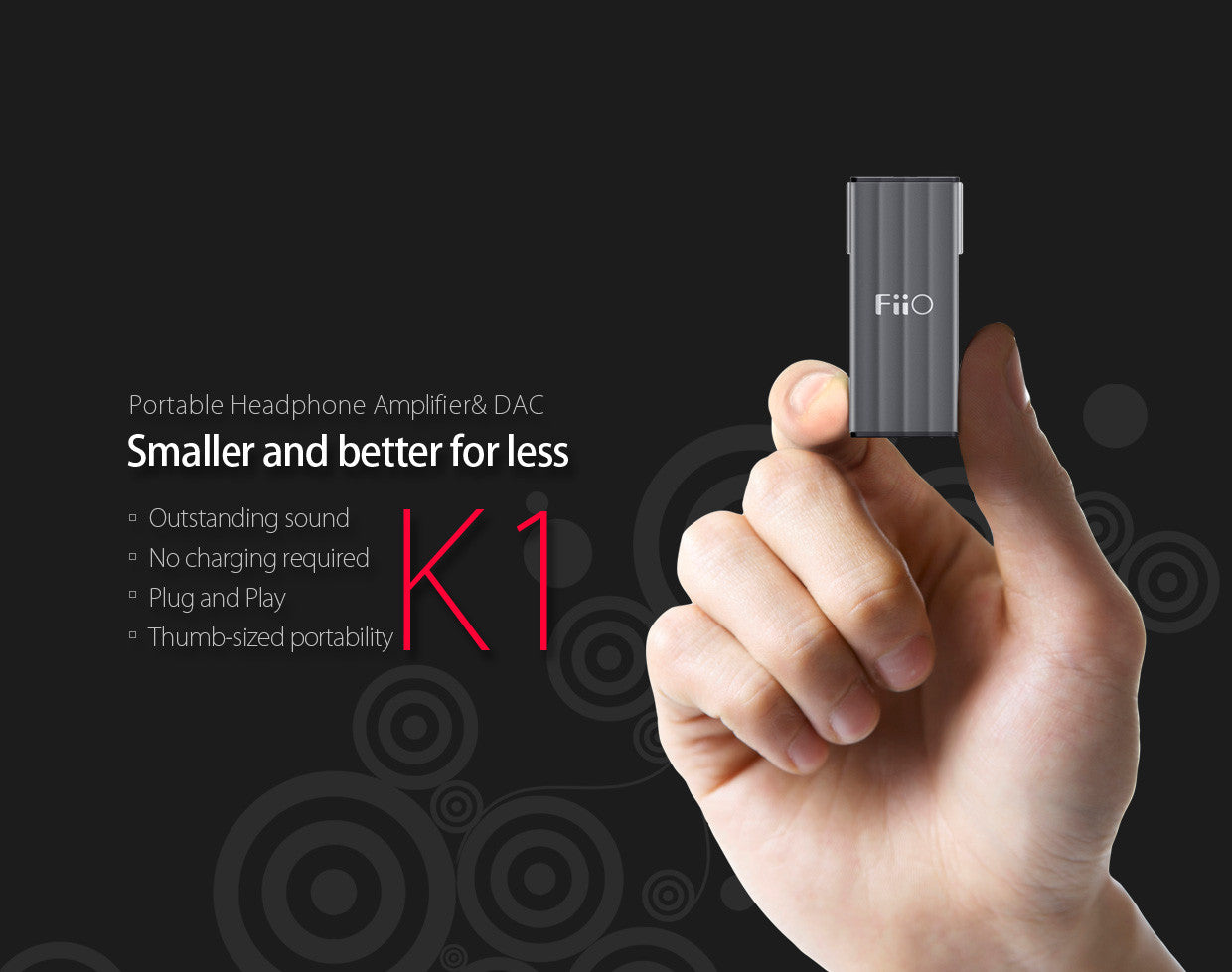 FiiO K1 Portable Amplifier & DAC