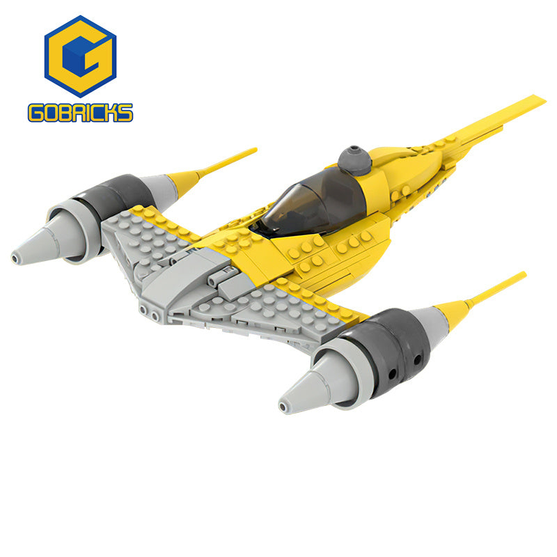 GOBRICKS MOC 110240 Midi Starfighter – Your World of Building