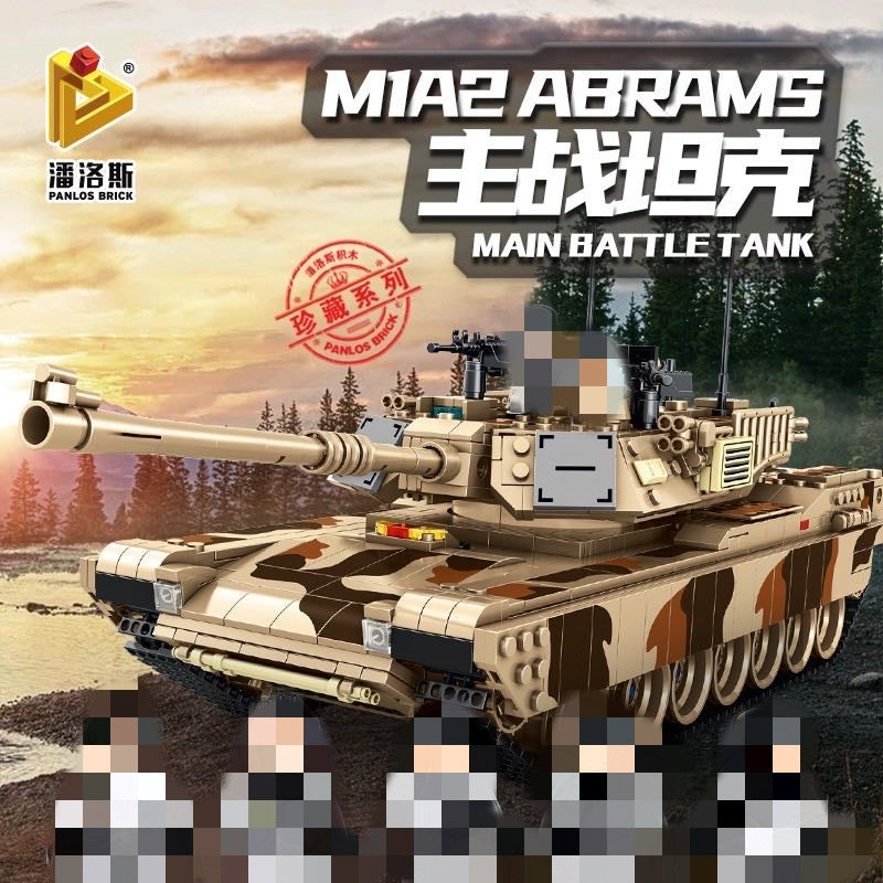 PANLOS 632010 M1A2 Abrams Main Battle Tank