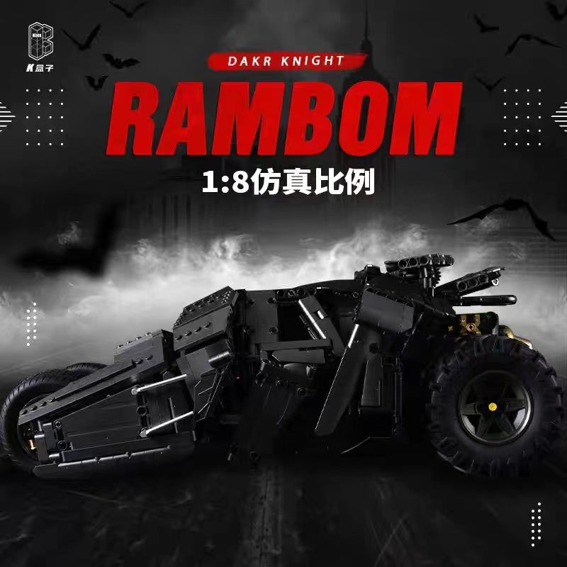 K-BOX 10517 The Batman Armored Chariot Tumbler – Your World of Building  Blocks