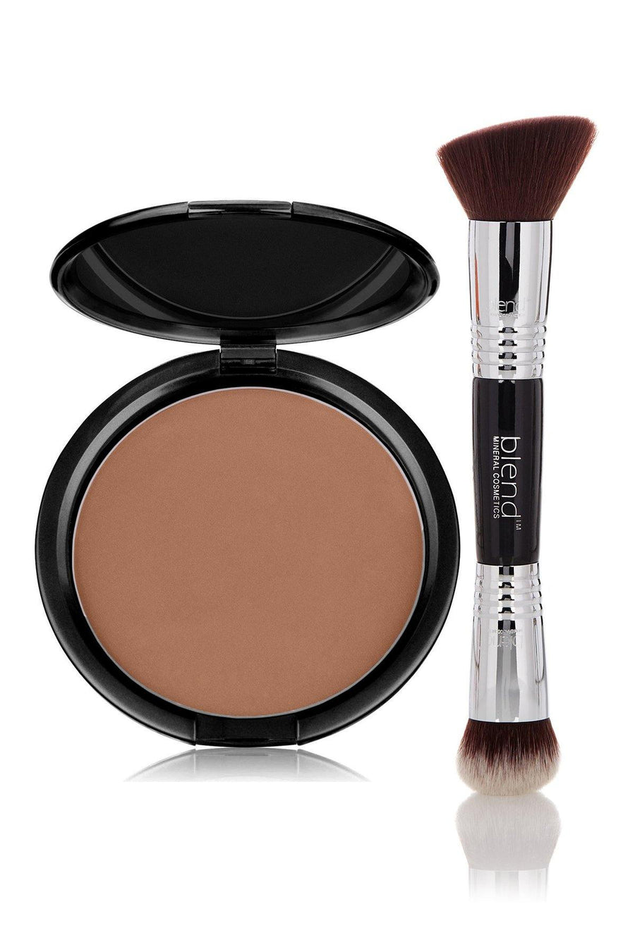 pressed powder brush