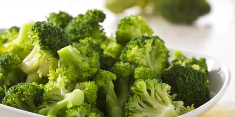 A platted Broccolli