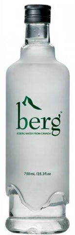 Berg water 750ml glass bottle