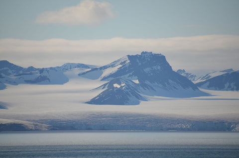 winter ice decline in svalbard climate change