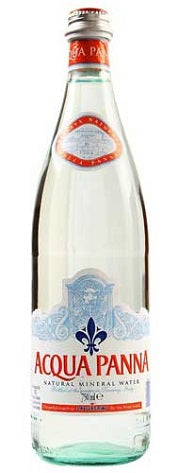 Bottle of Acqua Panna Water